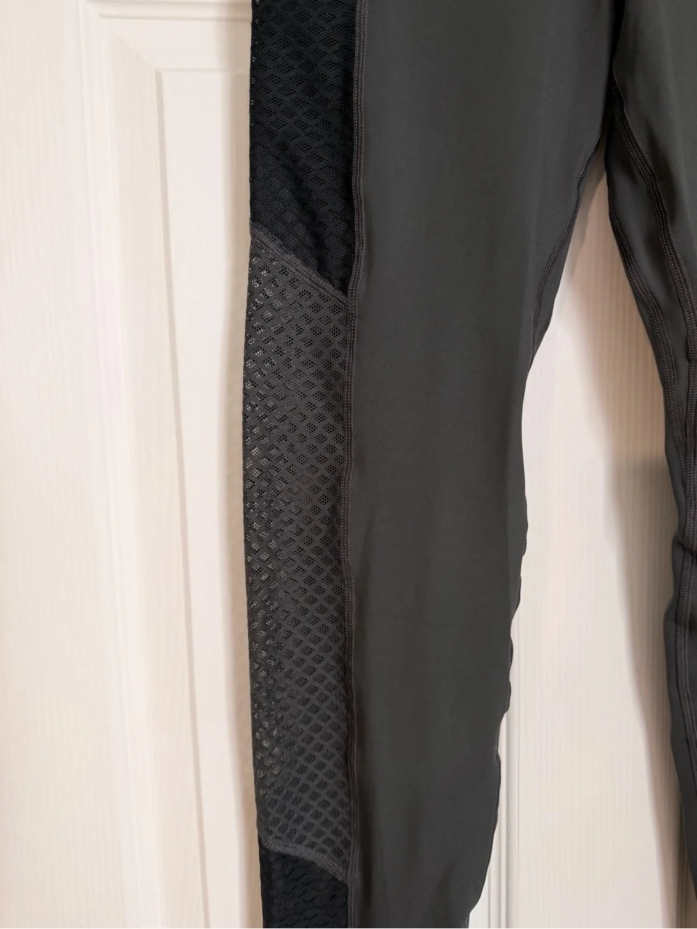 Nike Black Women’s Leggings with Mesh Panels